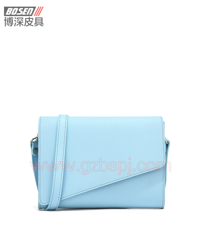 广州皮包厂品牌单肩包真皮女士斜挎包 BSWS019001