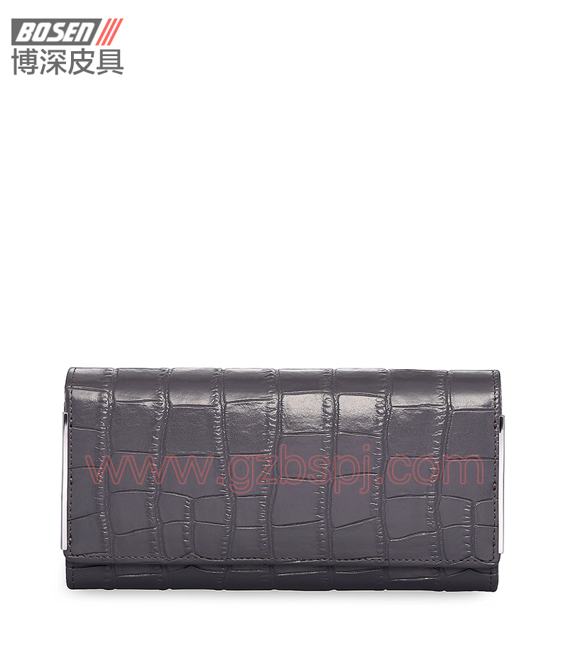 广州皮具厂|皮具加工厂|OEM|拉链包|钱包 BSLW005001